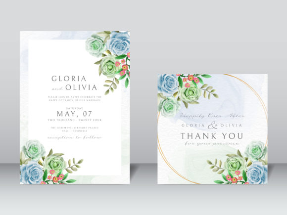 Download Elegant Wedding Invitation Floral Design - Wedding invitation floral design Collection
