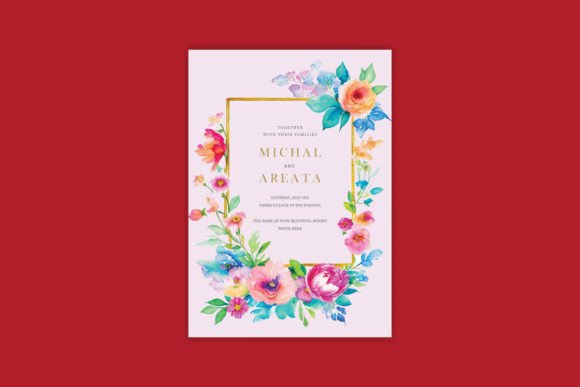 Download Wedding Invitation Floral Design - Wedding invitation floral design Collection