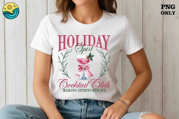 Download Holiday Spirit Cocktail Club PNG - Premium Resources